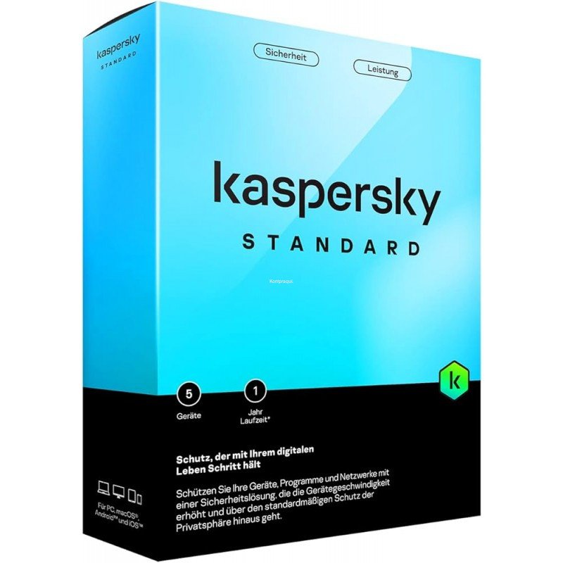 KASPERSKY ANTIVIRUS STANDARD 5 DISPOSITIVOS