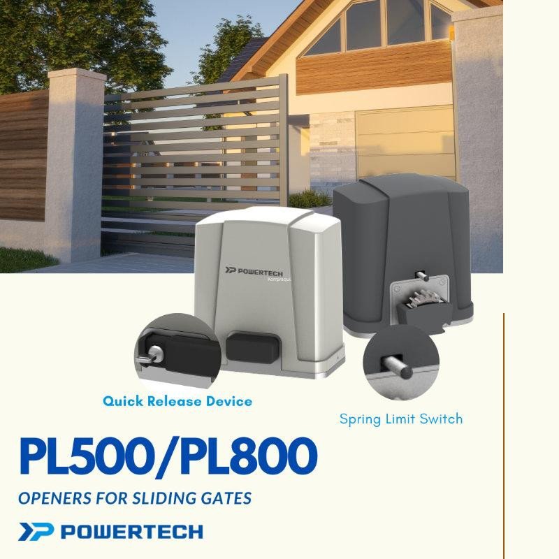 Kit POWERTECH PL500 | Automatismo Portões