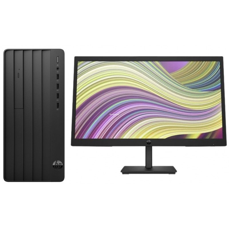 HP COMPUTADOR DESKTOP 290G9 MT I3-12100 8GB 512GB SSD W11P + MONITOR 21.5' P22V G5