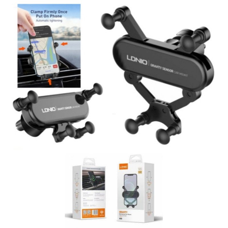 LDNIO GRAVITY Suporte mecânico para automóvel