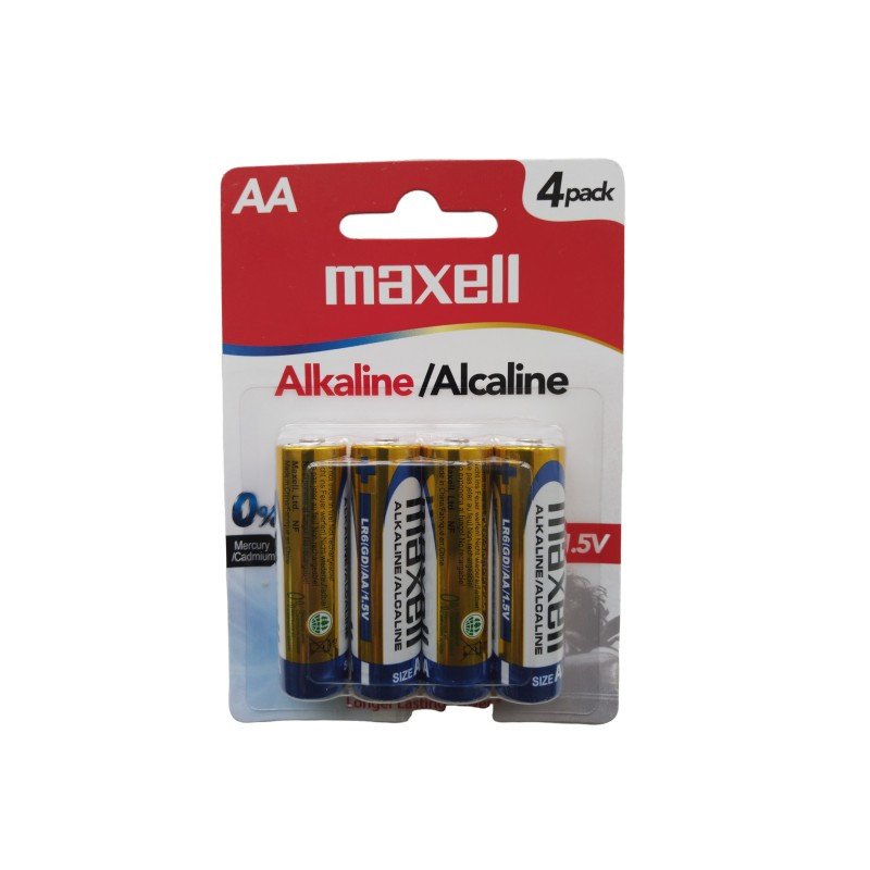 MAXELL PILHA AA LR6 CX/4
